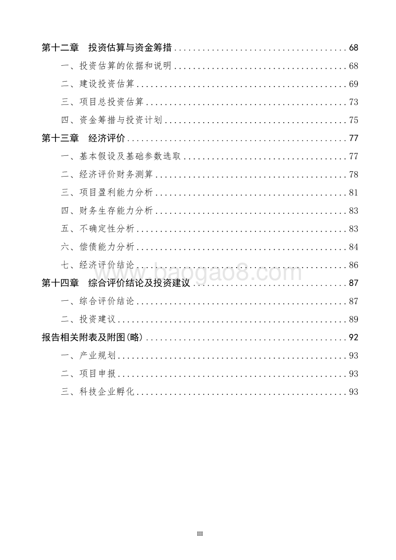 XX高新技术开发区建设项目可行性研究报告.doc_第4页
