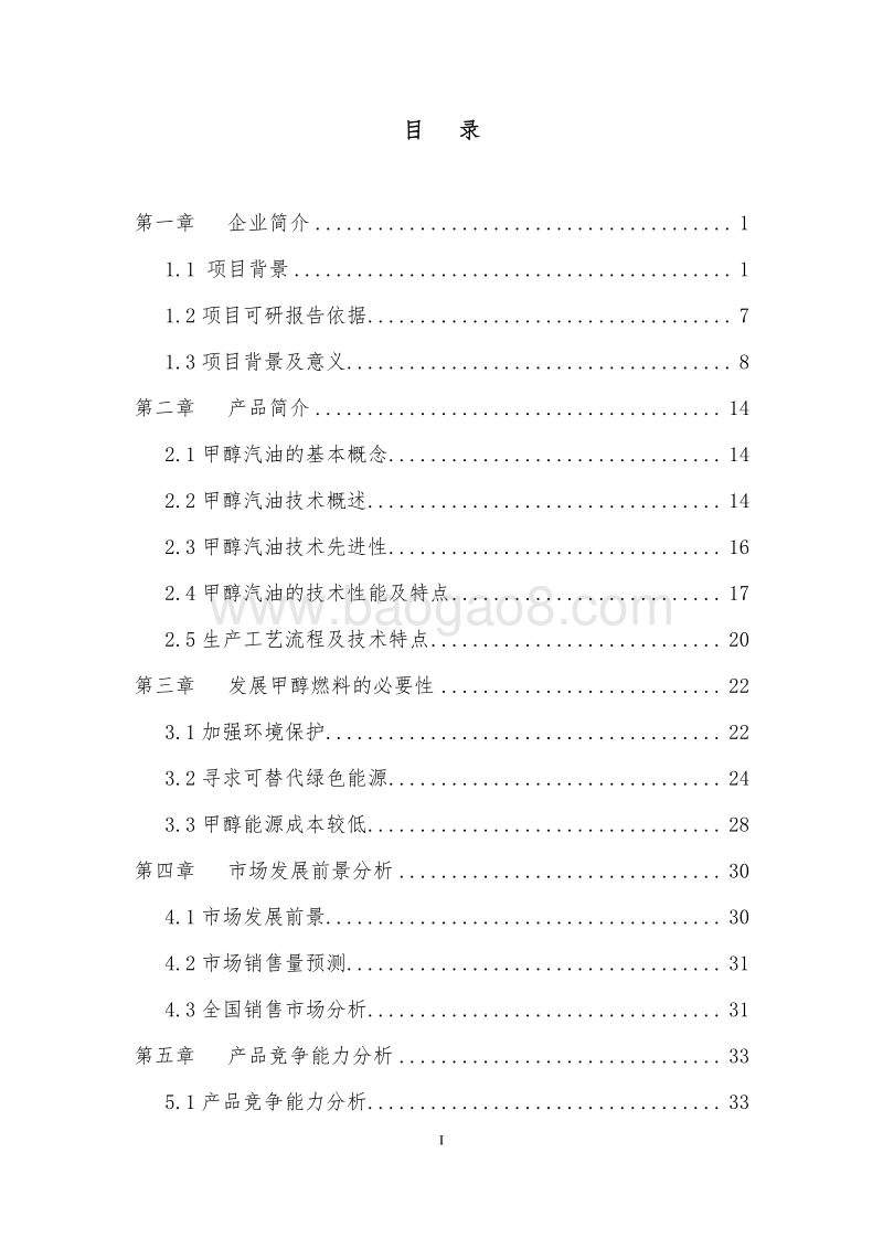 通用清洁燃料项目可行性研究报告.doc_第2页