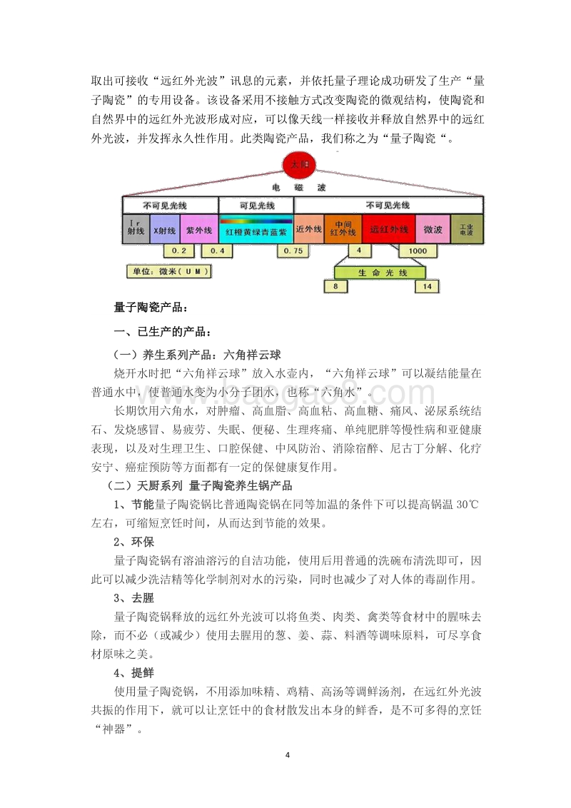 量子陶瓷产品项目可行性研究报告.doc_第4页