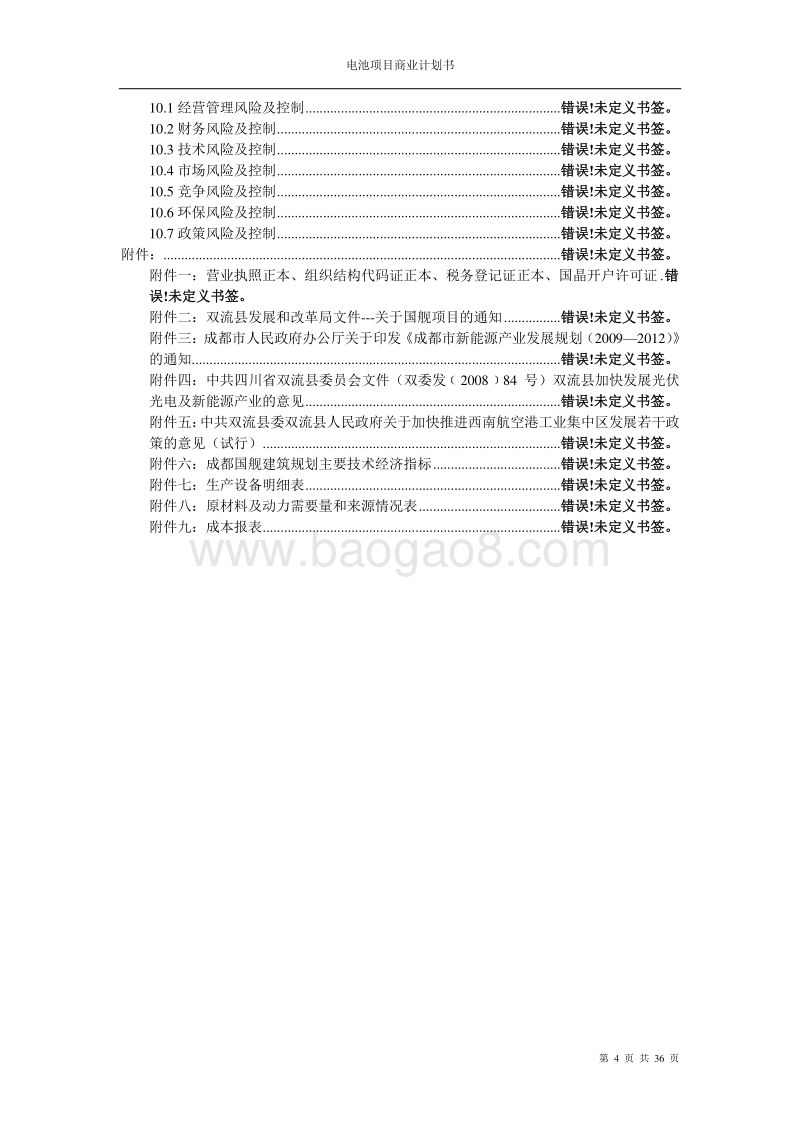 新能源商业计划书汽车新能源商业计划书.doc_第4页