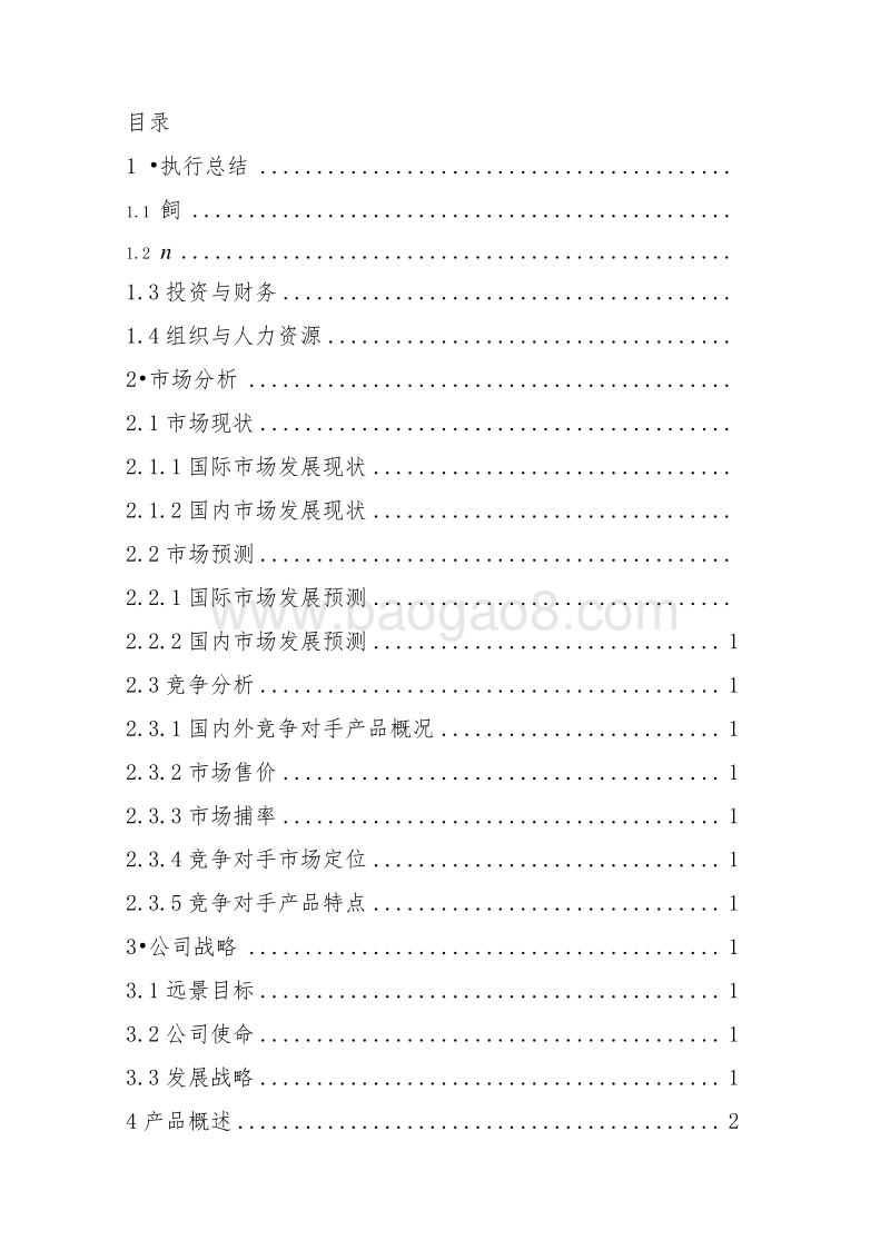 XX新能源项目商业计划书.docx_第2页