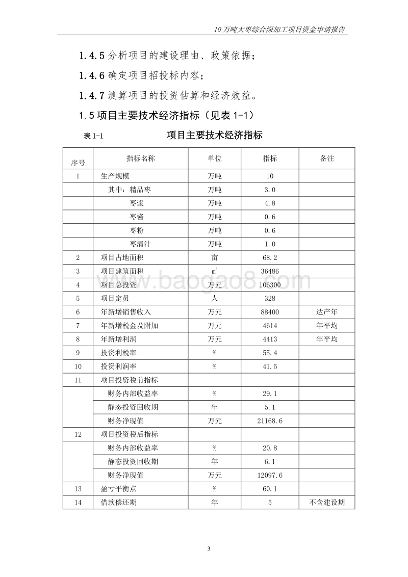 年产10万吨大枣综合深加工项目可行性研究报告.doc_第3页