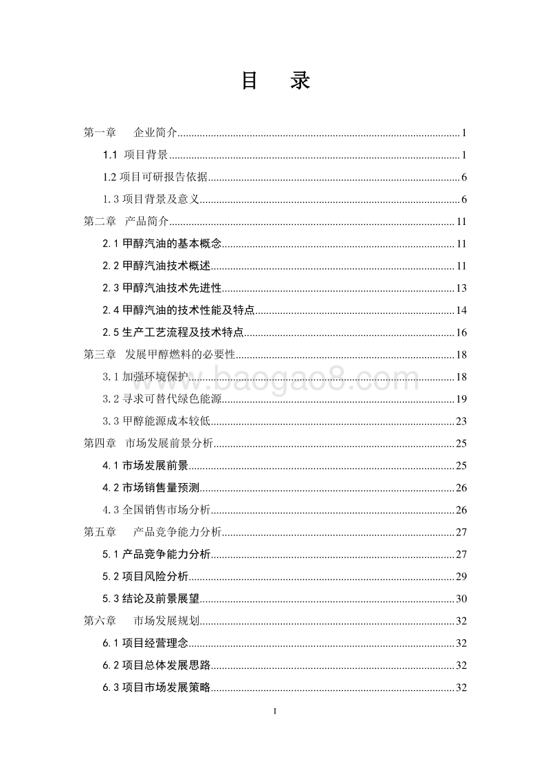 车用甲醇汽油开发生产基地建设项目可行性研究报告.doc_第2页