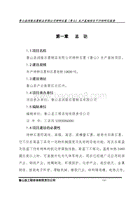 石墨项目可行性研究报告.doc