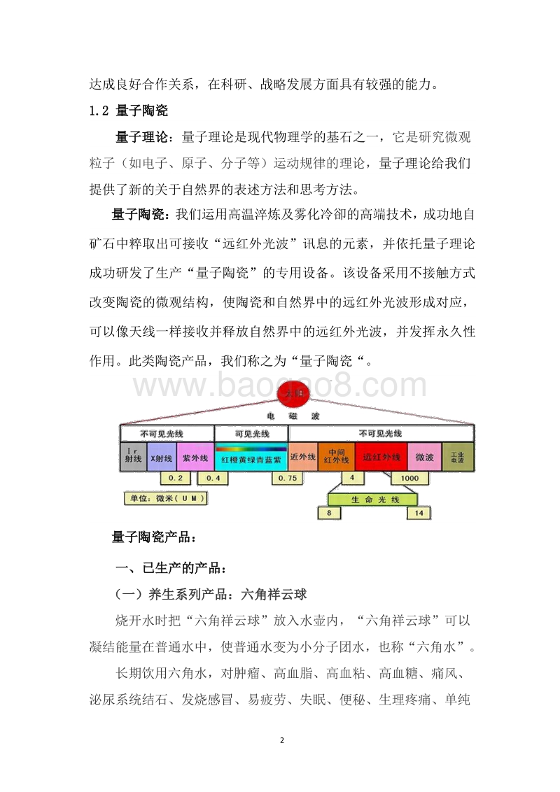 远红外线量子陶瓷项目可行性研究报告.doc_第5页