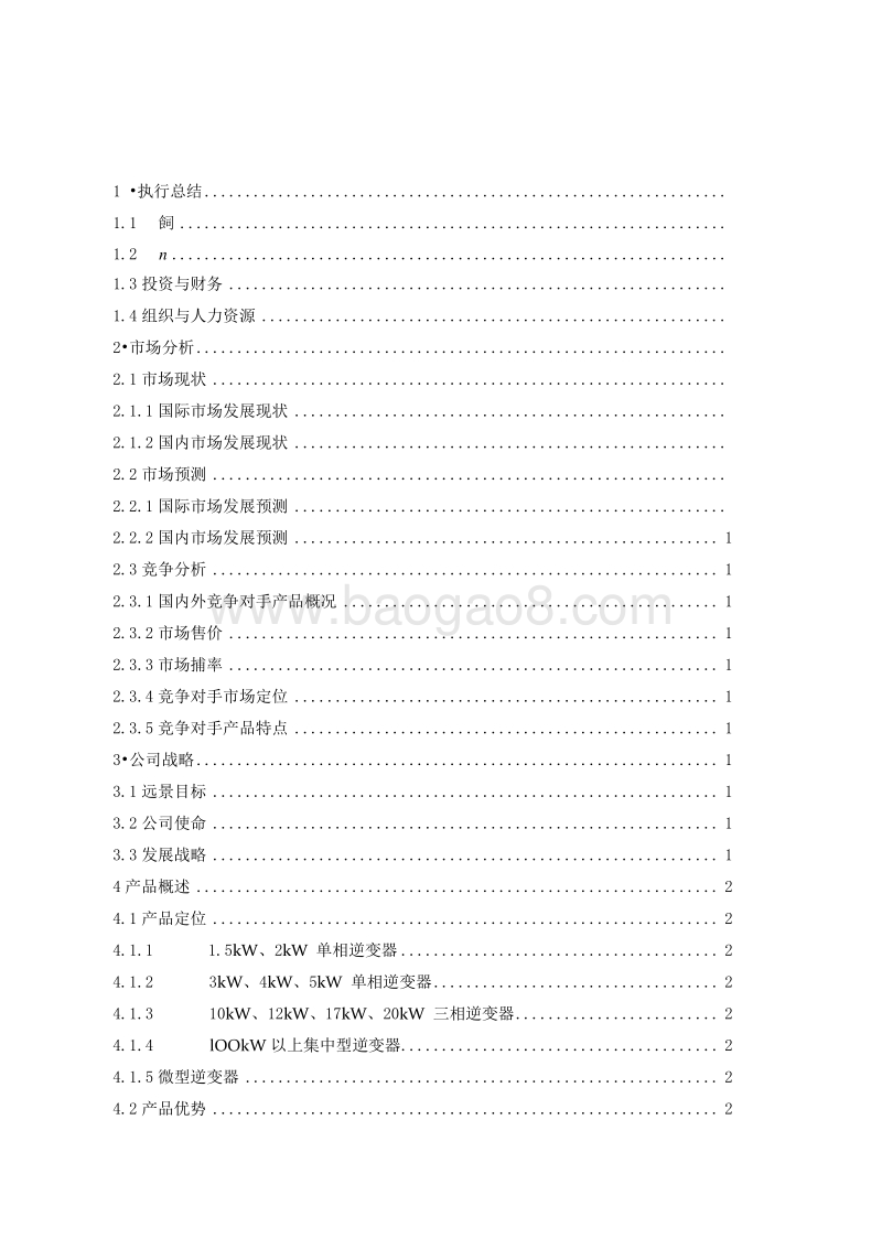 上海欧姆尼新能源股份有限公司商业计划书.docx_第2页