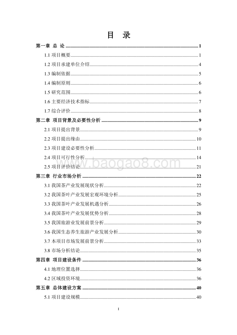 生态农业产业园茶叶种植项目可行性研究报告.doc_第2页