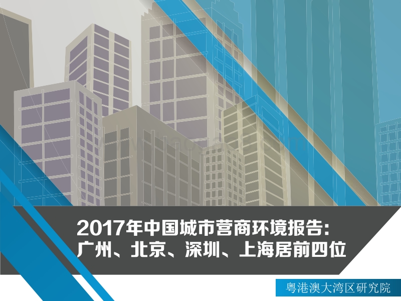 2017年中国城市营商环境报告.pdf_第1页