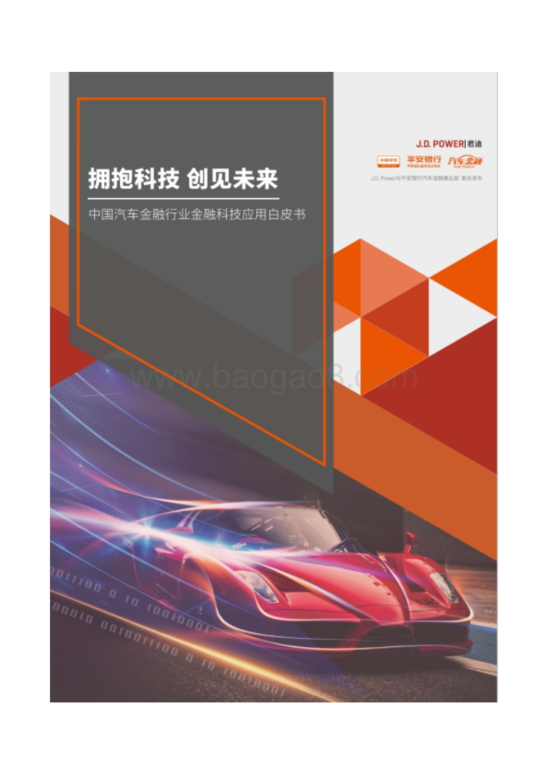 拥抱科技创见未来-中国汽车金融行业金融科技应用白皮书.pdf_第2页