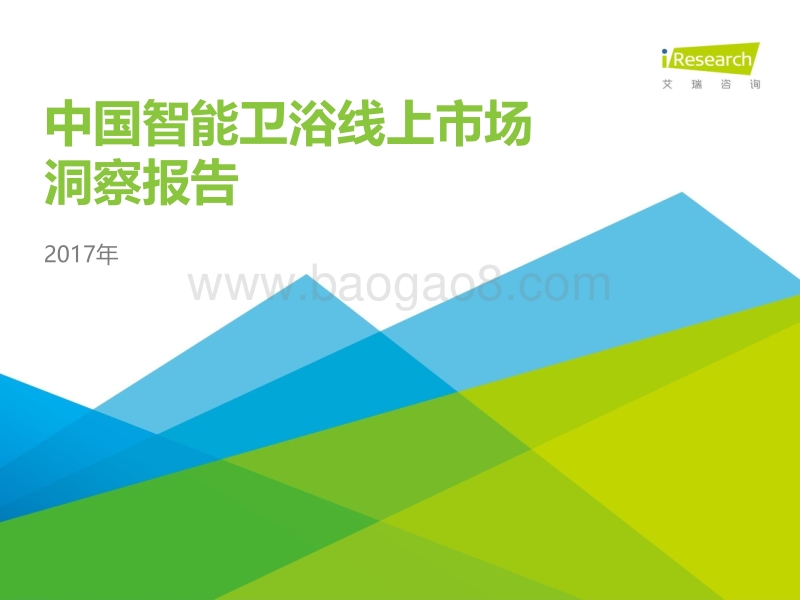 2017年中国智能卫浴线上市场洞察报告.pdf_第1页