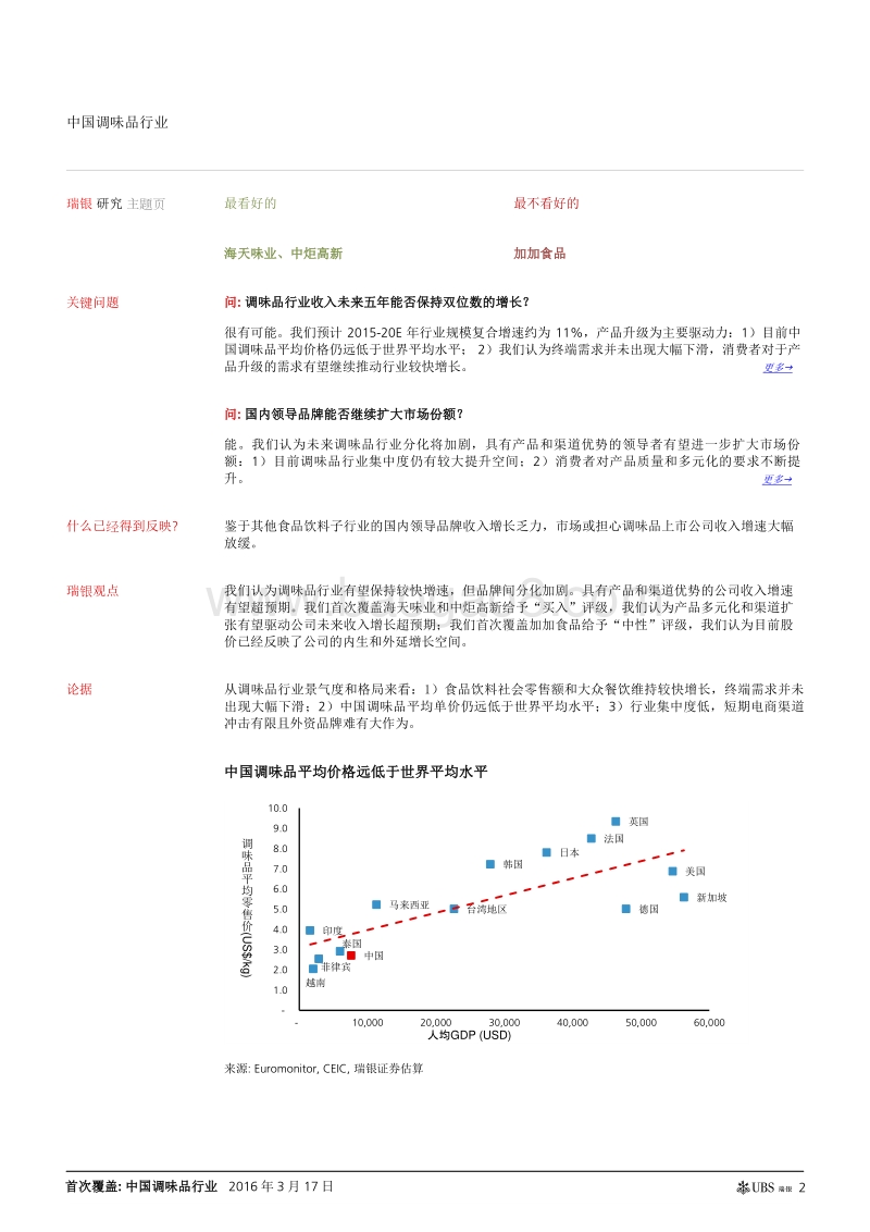 中国调味品行业：升级持续，分化加剧.pdf_第2页