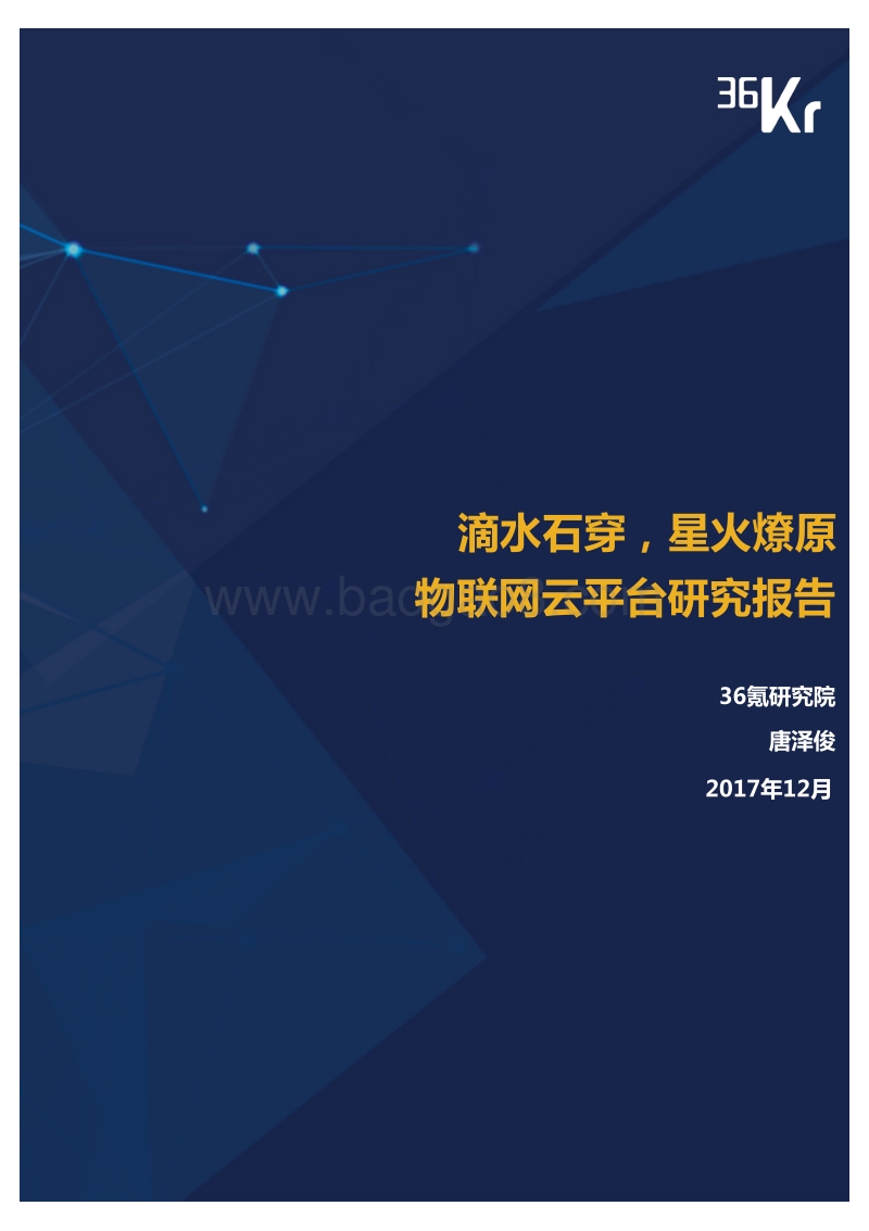 物联网云平台研究报告.pdf_第1页