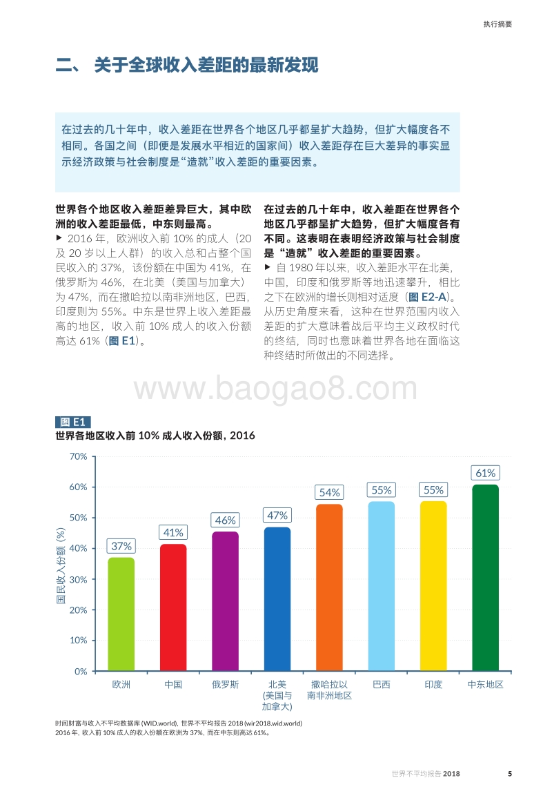 2018年世界不平等报告（中文摘要）.pdf_第5页