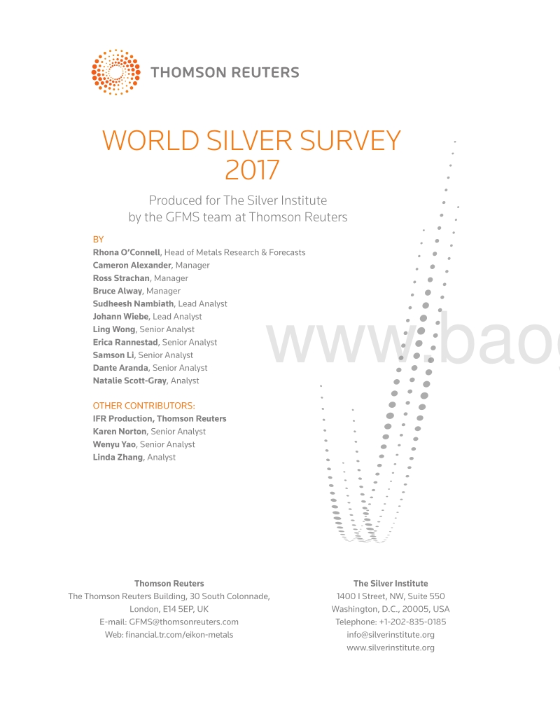2017年世界白银行业调查报告（英文版）.pdf_第3页