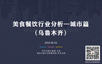 美食餐饮行业分析—城市篇【乌鲁木齐】.pdf