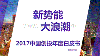 鲸准研究院：2017中国创投年度白皮书.pdf