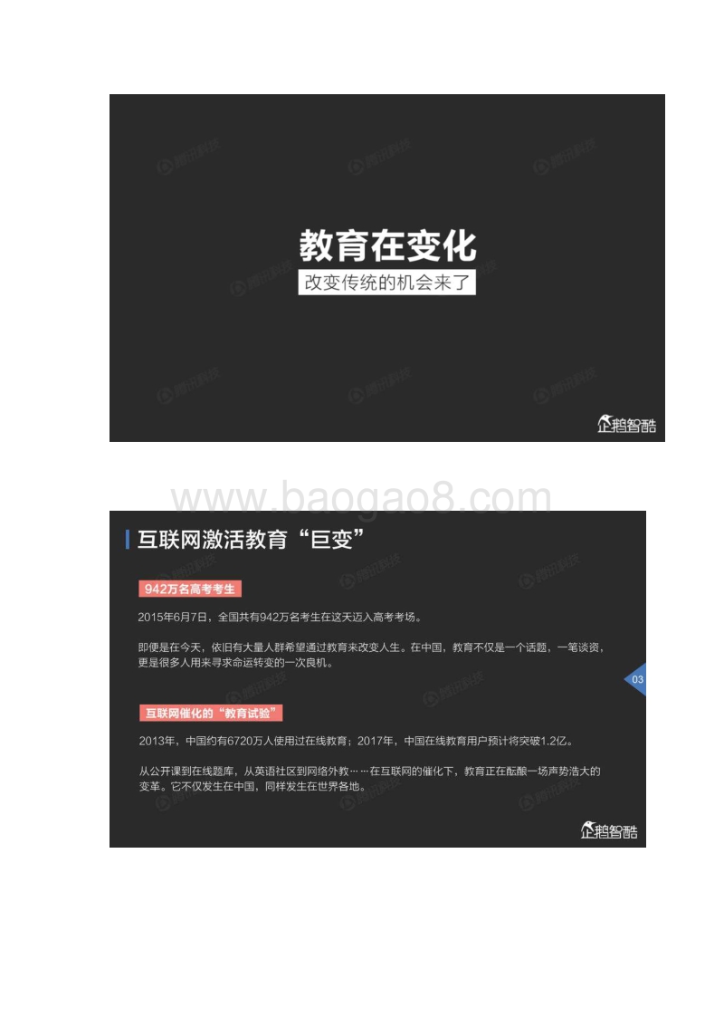 企鹅智酷：2015年中国在线教育报告.pdf_第2页
