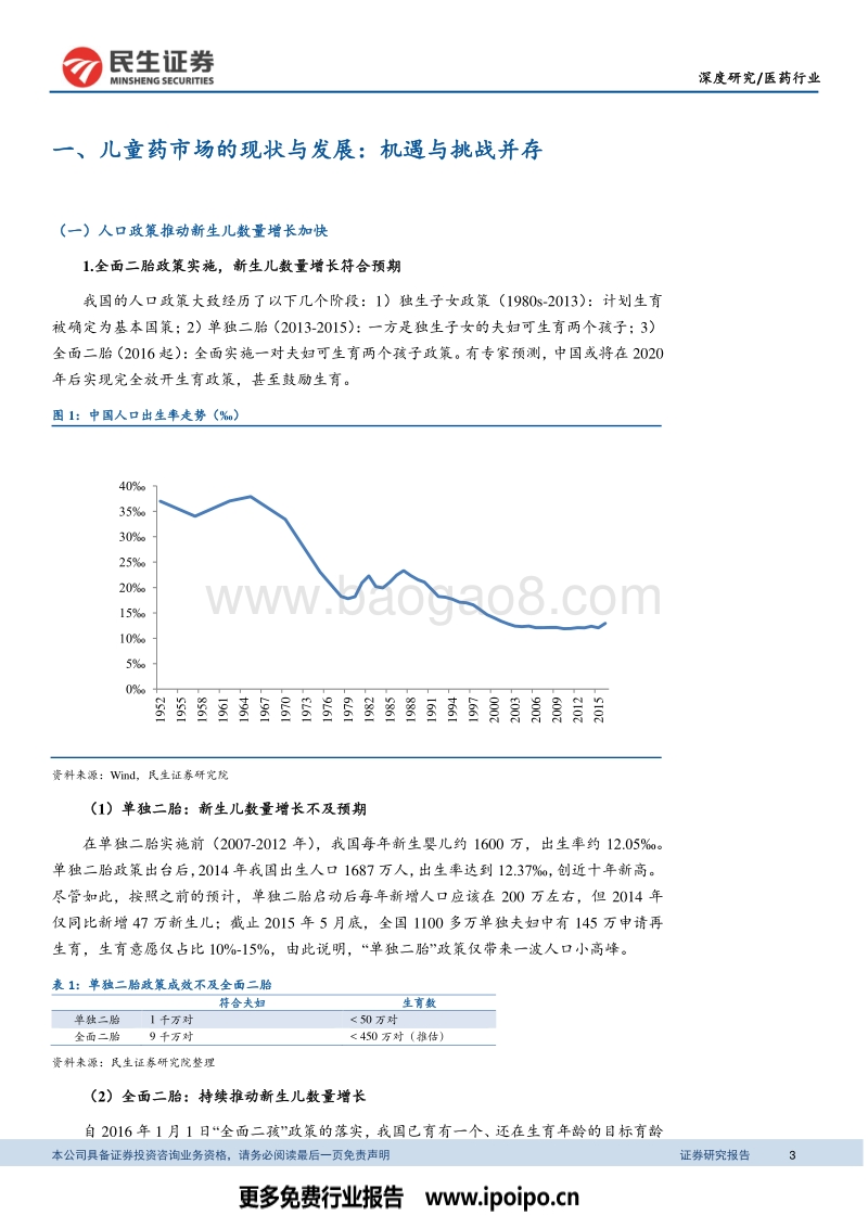 儿童医药行业深度报告.pdf_第3页
