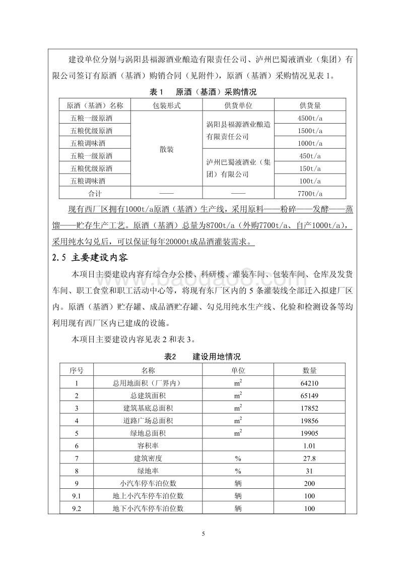 XX酒业有限公司年灌装白酒灌装线迁建项目环境影响报告表.pdf_第5页