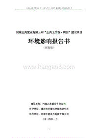 XX市置业有限公司建设项目环境影响评价报告书.pdf