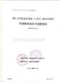 XX有限公司第4.5代低温多晶硅（LTPS）AMOLED项目环境影响报告表.pdf