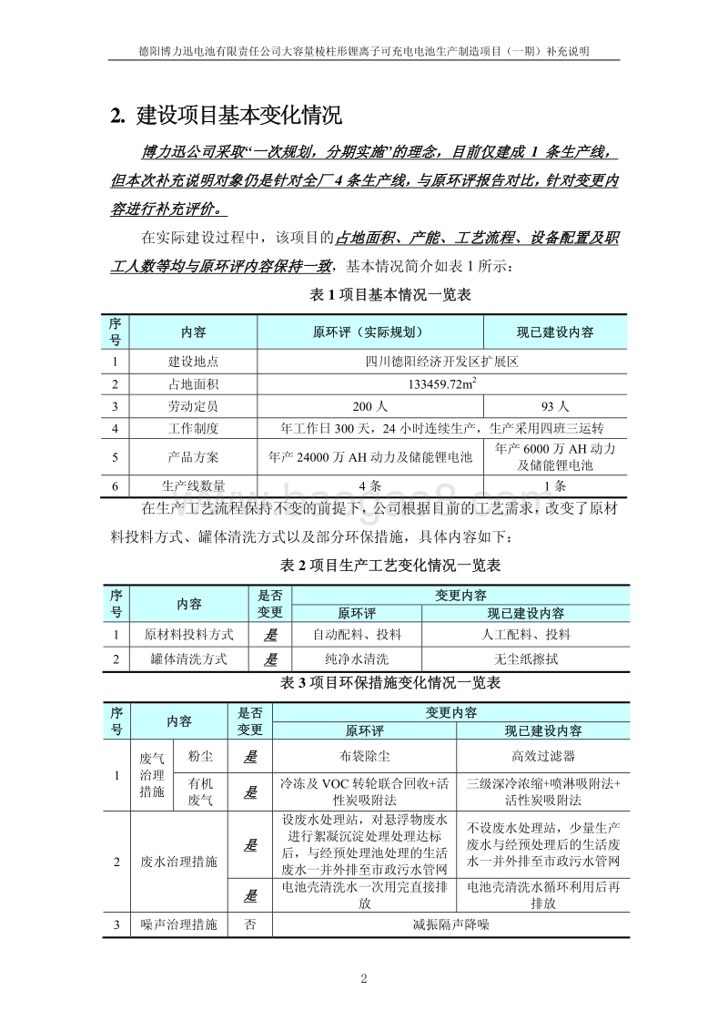 XX电池生产制造项目环境影响评价报告书.pdf_第4页