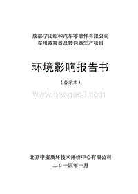 XX车用减震器及转向器生产项目环境影响评价报告书.pdf