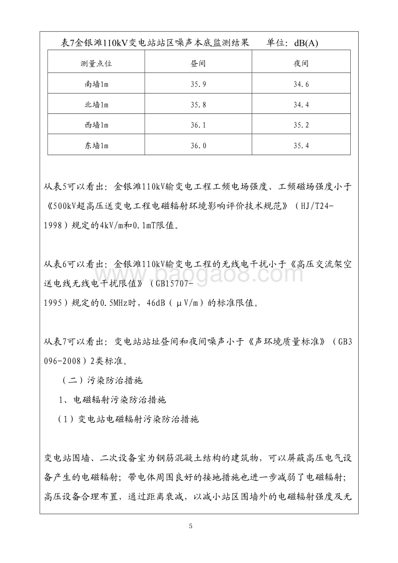 变电工程环境影响评价报告表 （2） - 副本.pdf_第5页