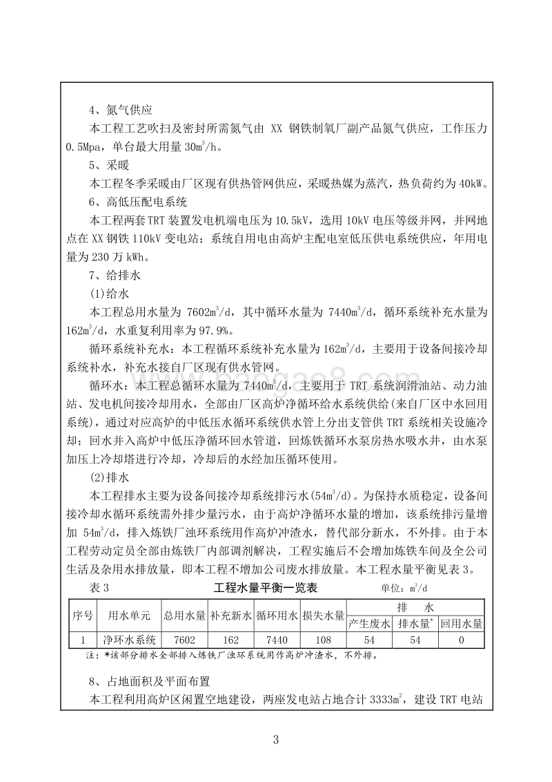 XX发电工程环境影响评价报告表.doc_第5页