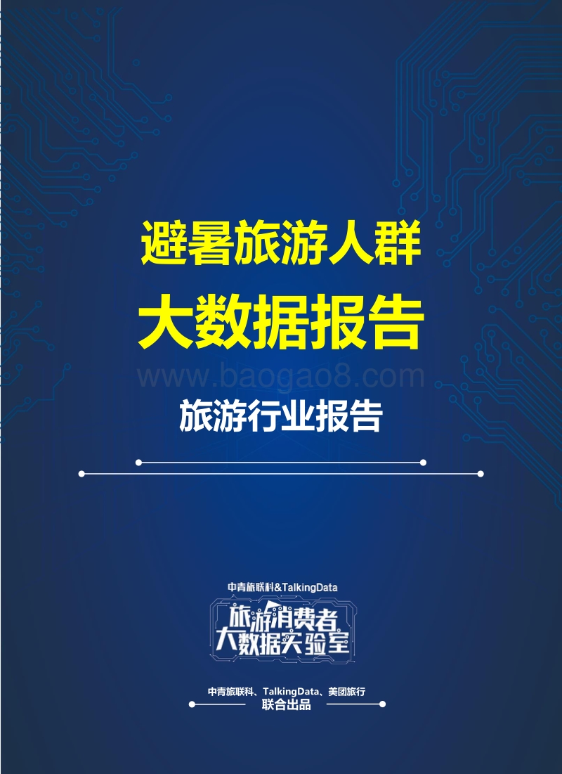 旅游消费者大数据实验室-避暑旅游人群大数据报告.pdf_第1页