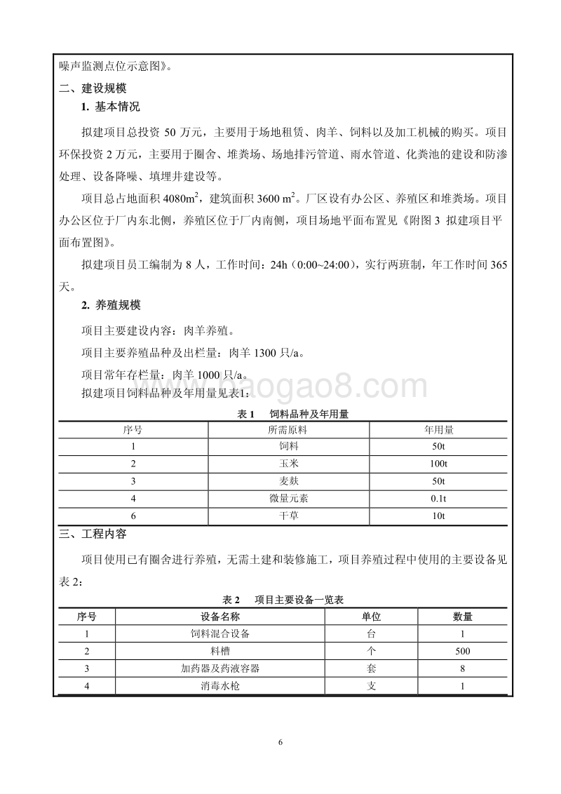 XX养殖场项目环境影响评价报告表.pdf_第4页