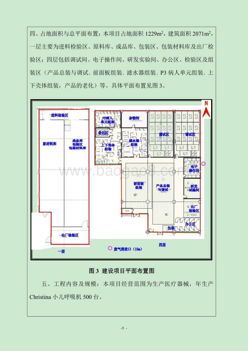 XX公司小儿呼吸机生产项目环境影响评价报告表.pdf_第5页