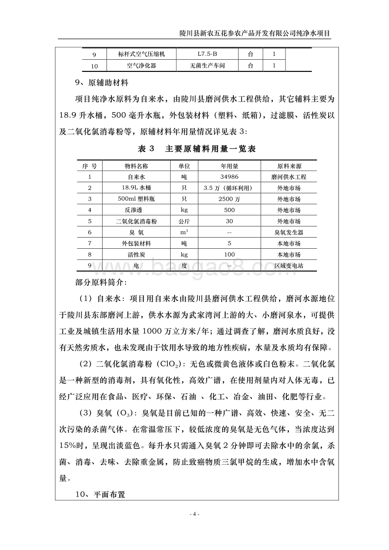 XX公司纯净水项目环境影响评价报告表.pdf_第4页