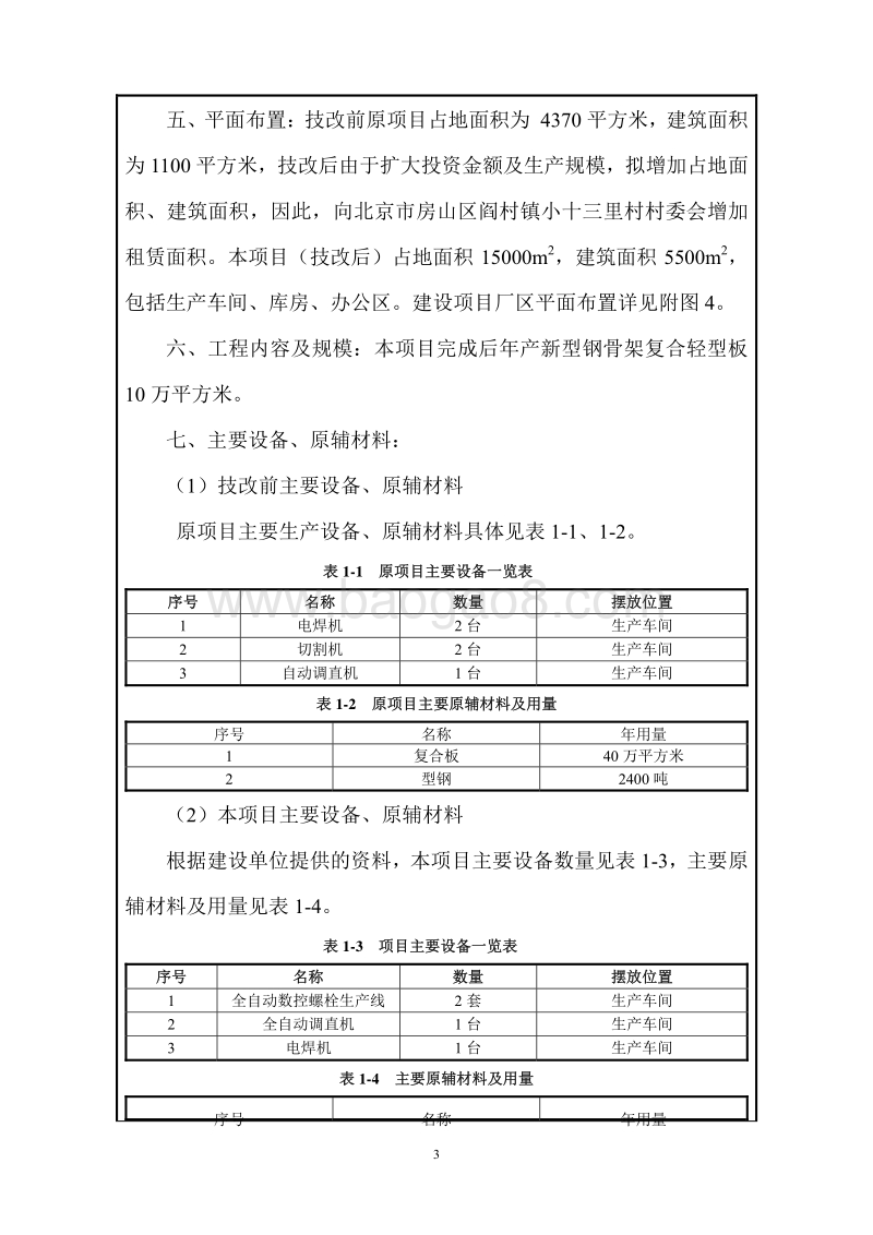 XX钢骨架复合轻型板生产线技术改造项目环境影响报告表.pdf_第4页