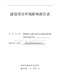 XX高压架空线路升高改造工程环境影响评价报告表.pdf