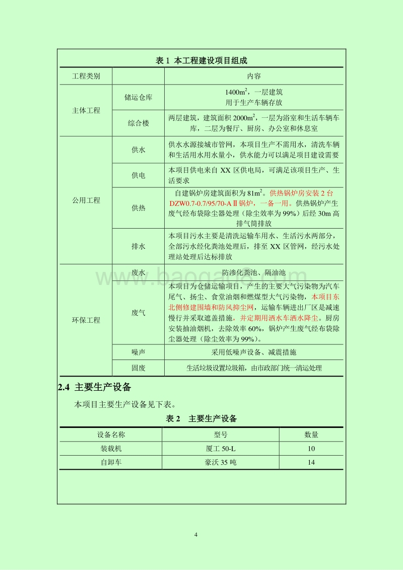XX煤炭焦化仓储项目环境影响评价报告表.doc_第4页