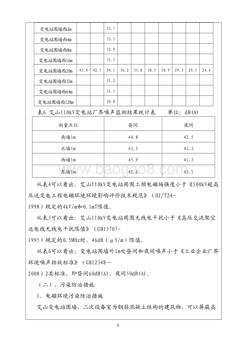 XX变电站扩建工程环境影响评价报告表.pdf_第4页