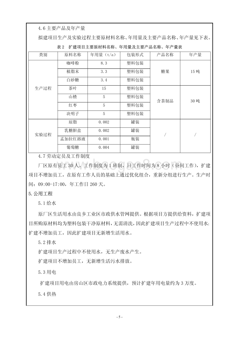 XX糖果制品生产项目环境影响评价报告表.pdf_第5页