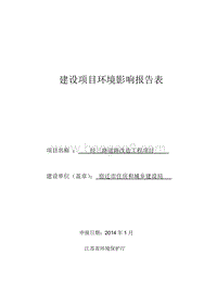 XX路道路改造工程项目环境影响报告表.pdf