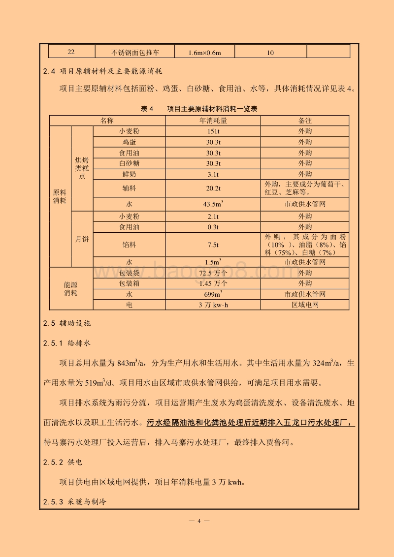 XX公司烘焙糕点产品项目环境影响评价报告表.pdf_第4页