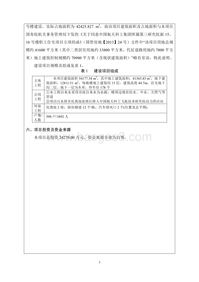 XX航空职工住宅项目环境影响评价报告表 - 副本 - 副本.pdf_第5页