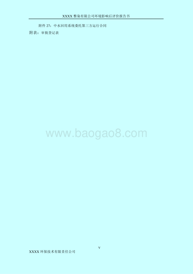 XX整染公司环境影响评价报告书.doc_第5页