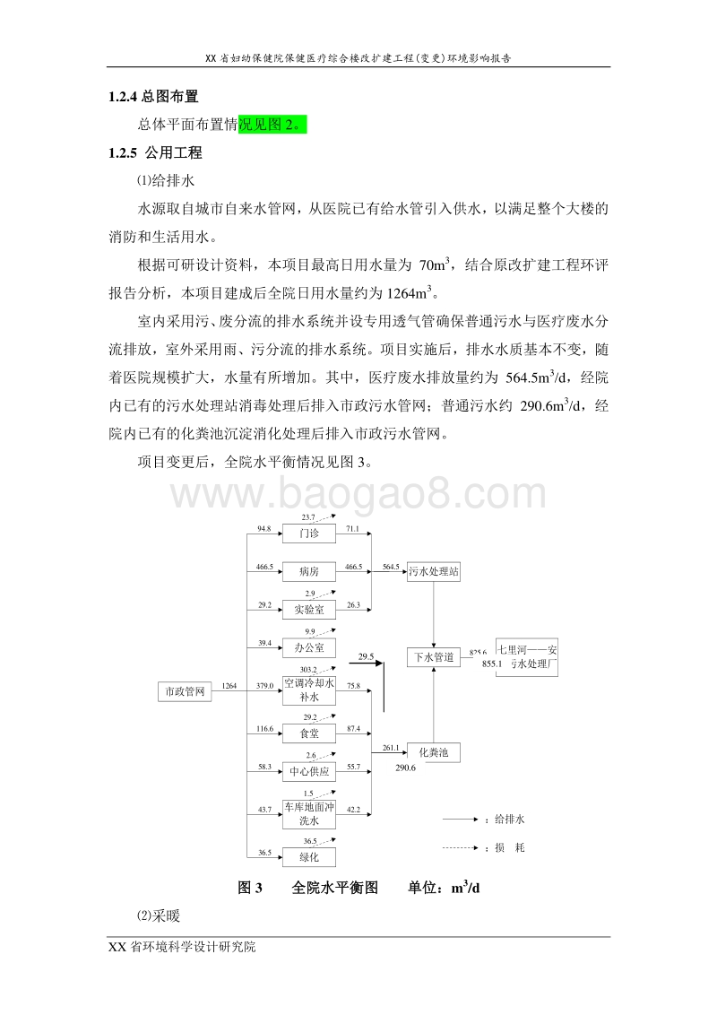 XX医院综合楼改扩建工程环境影响评价报告书.doc_第5页