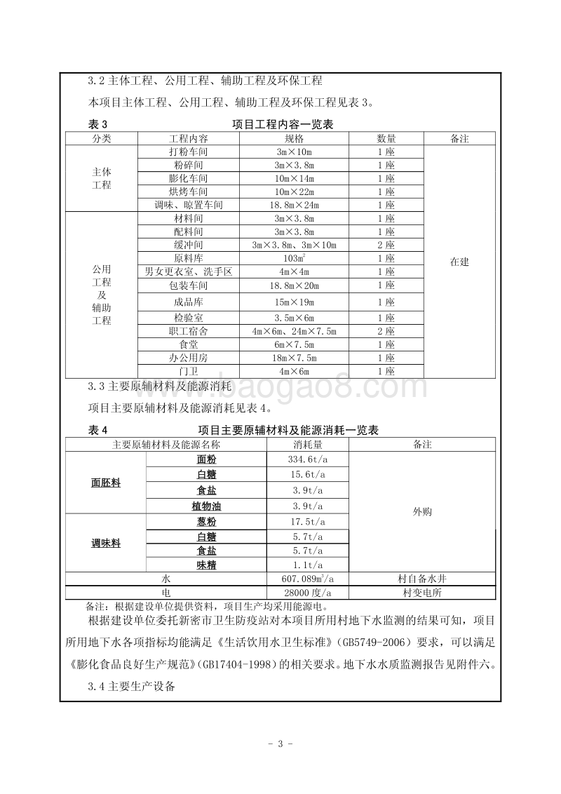 XX公司膨化食品建设项目环境影响评价报告表.pdf_第4页