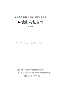 XX橡胶公司迁扩建项目环境影响评价报告书.pdf