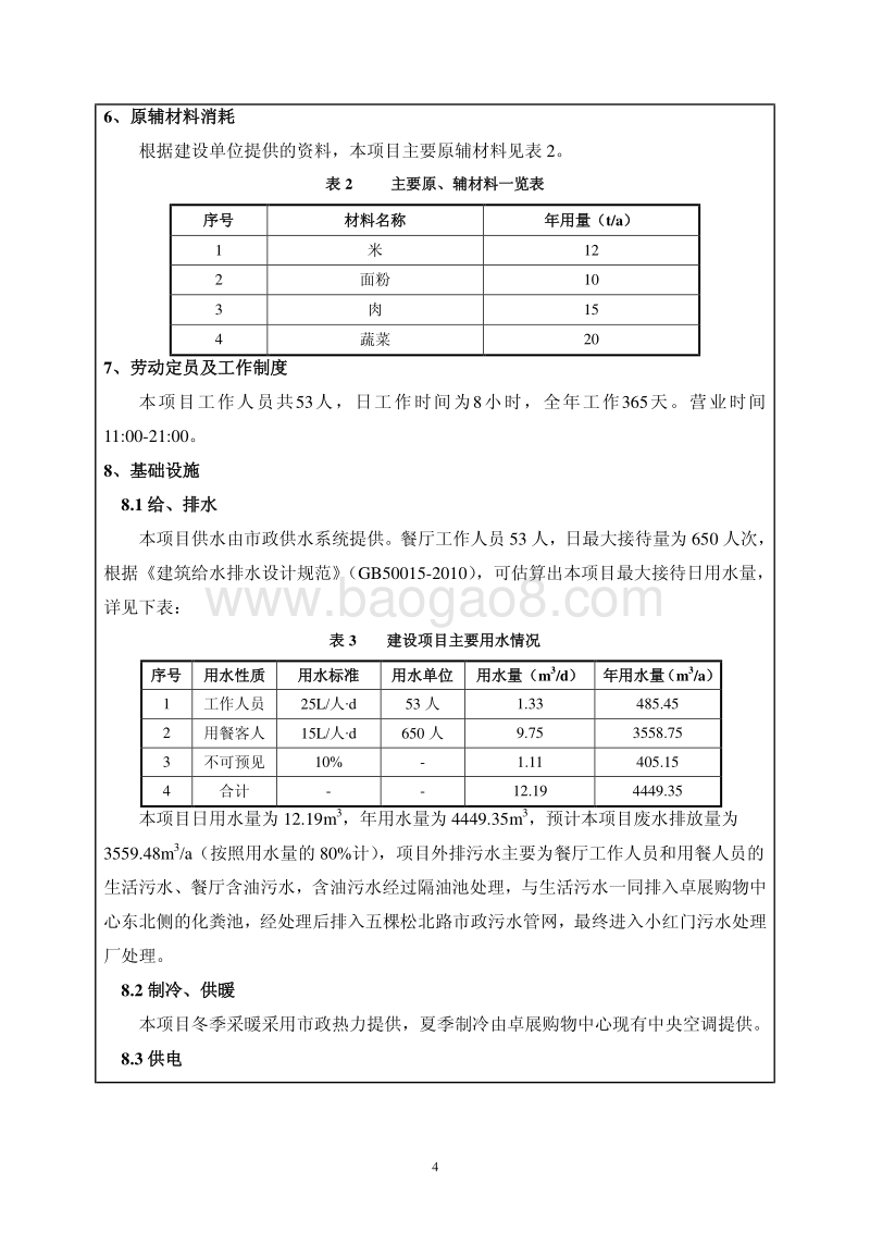 XX公司餐饮环境影响评价报告表.pdf_第4页