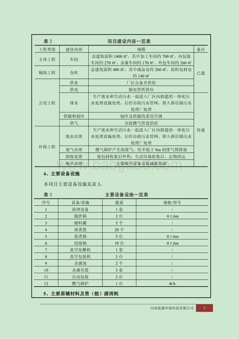 XX厂糕点建设项目环境影响评价报告表.pdf_第5页