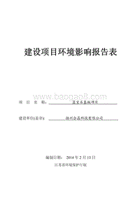 XX蓝宝石基板项目环境影响评价报告表.pdf