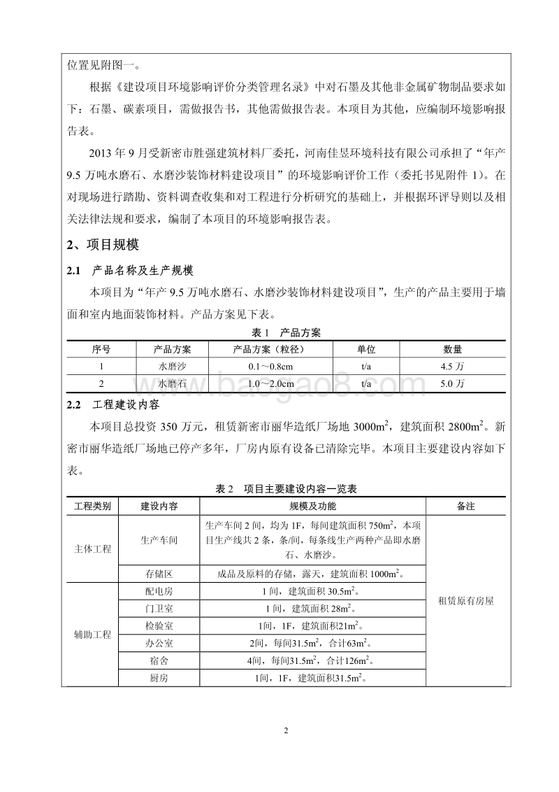 XX厂装饰材料建设项目环境影响评价报告表.pdf_第4页