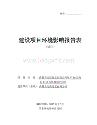 XX化工公司项目环境影响报告表.pdf